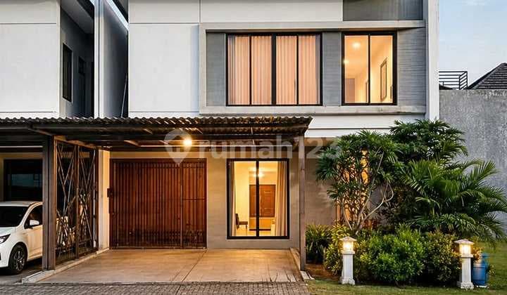 Rumah Posisi Boulevard, Rapi Siap Huni di Amata Mozia, di Bawah Harga Beli, Dekat Aeon Mall, Ice dan Exit Tol