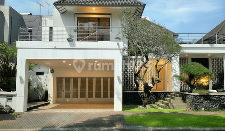 Rumah Mewah Rasa Villa,, Private Pool, Open Space Concept,Depan Taman, ,Lebar 18 di De Park BSD ,Dekat Exit Tol, Aeon Mall, Ice, Sekolah dan Universitas