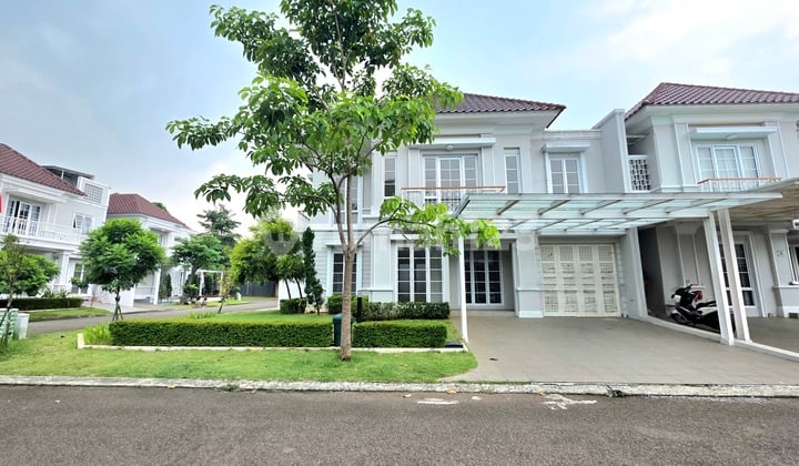 Rumah Classic Modern Like New Siap Huni di Menaggio Gading Serpong, Sport Club Dalam Cluster Lokasi Strategis