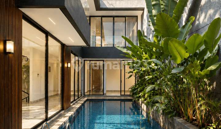 Rumah Mewah Bangunan Mandiri, Siap Huni, Private Swimming Pool, Fish Pond, Open.space, Spacious Lay Out di Giri Loka.bsd City Dekat Exit Tol,Pasar Modern BSD, Itc, Sekolah Al Azhar dan Santa Ursula dan Rs Columbia