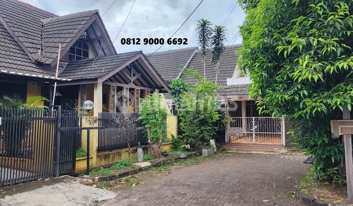 For Sale Old House Land Calculation at Villa Melati Mas Serpong near BSD