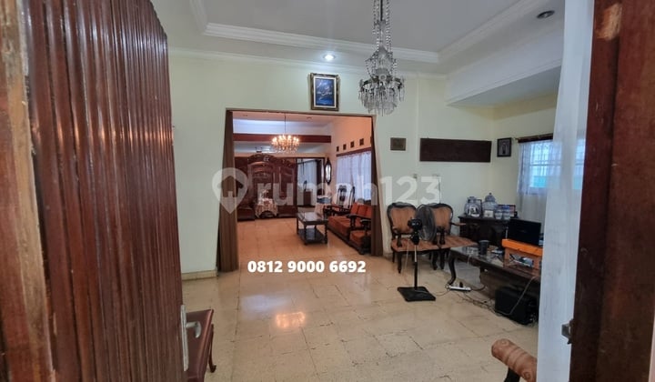 A spacious house for sale on Jalan Gaharu, Cipete Cilandak, South Jakarta.
