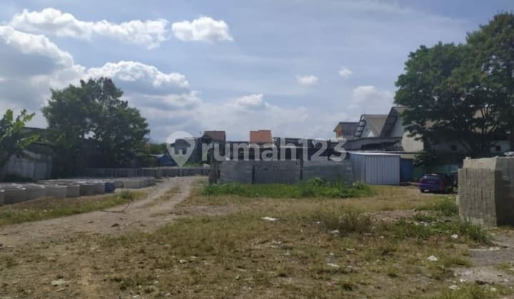 Tanah Luas Cocok untuk Gudang atau Cluster Kecil Main Road Gempol Sari Bandung