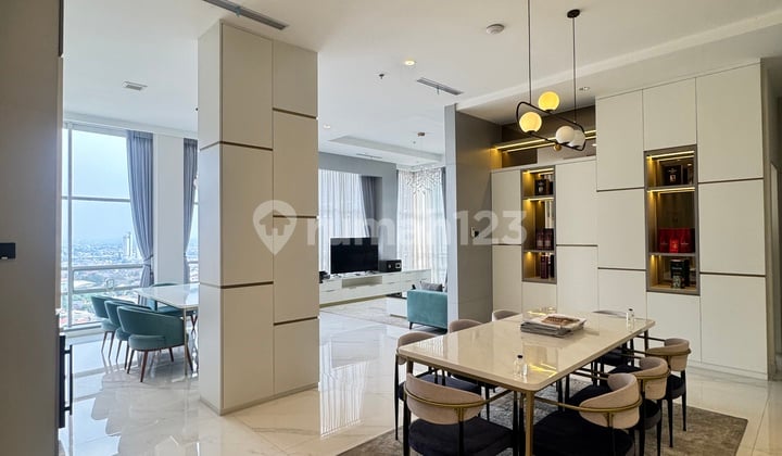 Penthouse Murah 3Br Furnished Somerset Berlian Senayan
