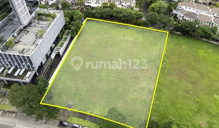 Termurah Kavling Komersial Hadap Jalan Boulevard di Alam Sutera