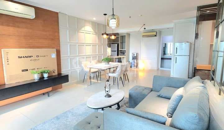 Dijual Combine Unit Apartment Hamptons Park Fully Furnished 3 BR Size 154m² Pondok Indah Jakarta Selatan