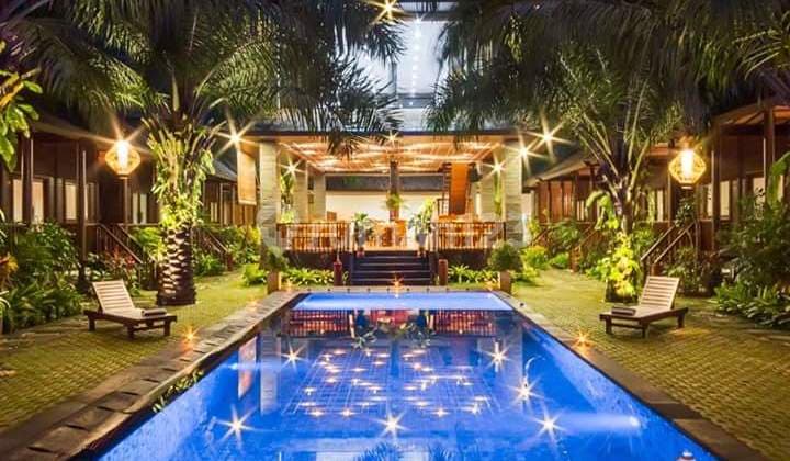 Forsale Hotel Cottage Resort di Meninting, Senggigi, Lombok Barat
