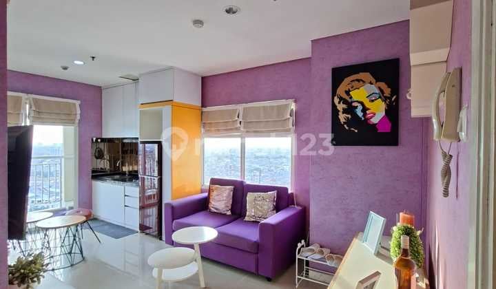 2Br Hook Furnished Apartemen Madison Park - Mall Central Park
