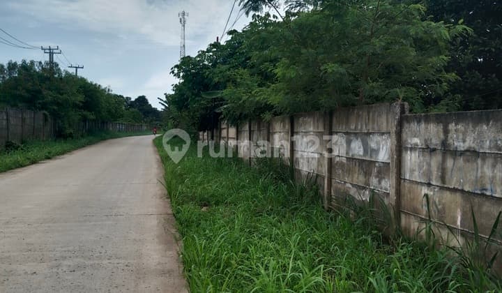 Tanah Komersil Lokasi Jl Utama/ Raya Cicangkal Rumpin
