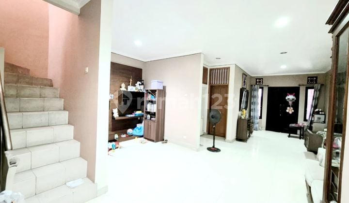 Rumah Siap Huni Bagus Strategis Buka Usaha Jalan Ramai 2 Lantai di Villa Melati Mas Serpong Bsd