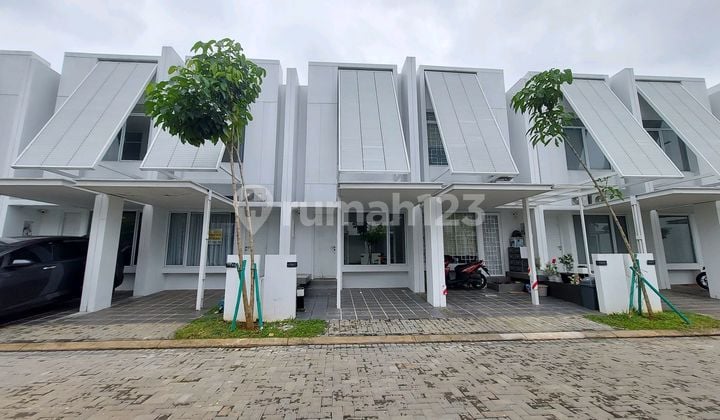 Rumah Bagus Modern Full Furnished Siap Huni SHM di Cluster Inspirahaus Tabebuya BSD City Dekat Tol dan Mall Aeon