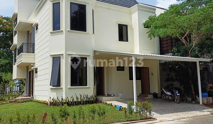 DIJUAL Rumah Baru Bangunan Mandiri 2 Lantai 4 Kamar Layout Lega di BSD M564