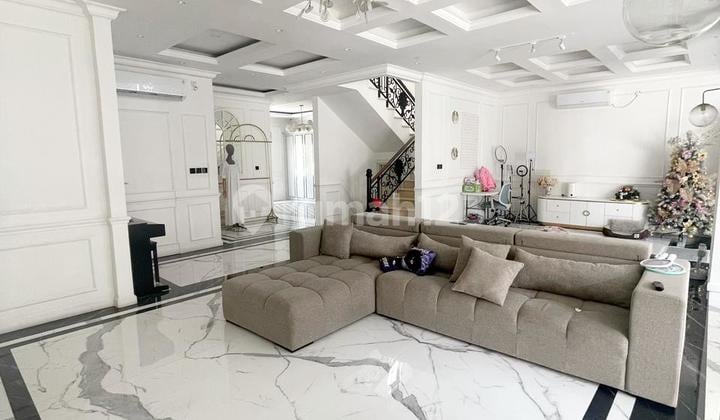 Semi Furnished Bellano Uno Gading Serpong Modern Classic House Cluster