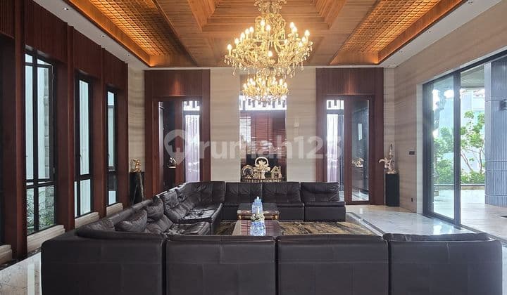 Jual Rumah Furnished Mewah Private Pool, Pantai Mutiara - Jakarta Utara