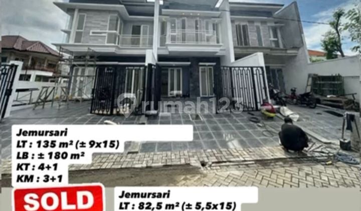 Dijual Rumah Baru Gress di Jemursari dekat Kampus Ubaya Petra