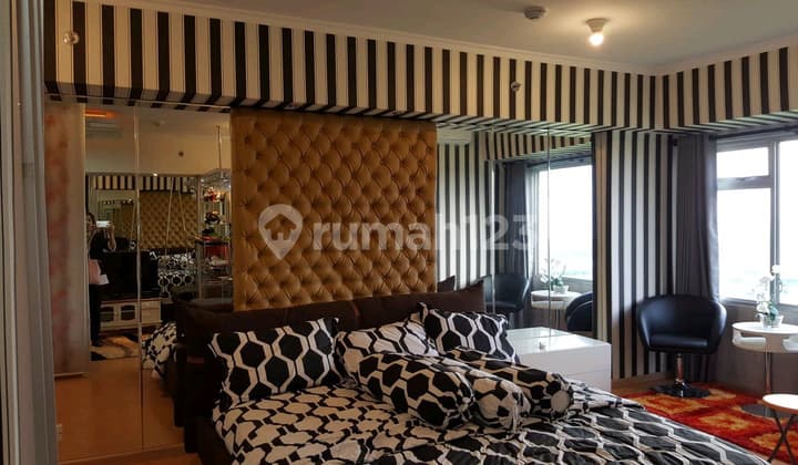 Apartemen Educity Harvard 2 Br Jadi 1 Siap Huni