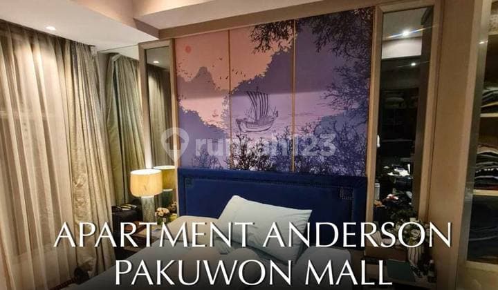 Apartmen Anderson Pakuwon Mall View Pool Type Studio Tower Anderson Lantai 35 Full Furnish Surabaya