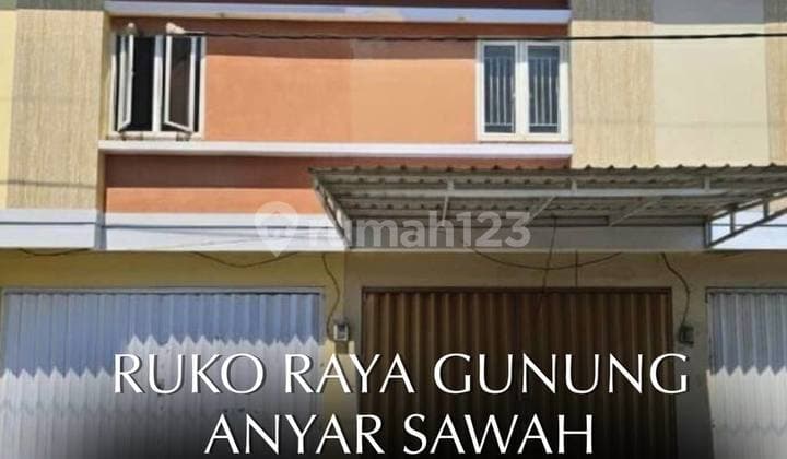 Ruko jalan Raya Gunung Anyar Sawah Surabaya