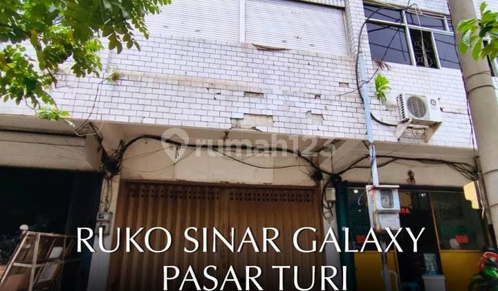 Ruko di Jl. Tembaan Bubutan Pertokoan Sinar Galaxi Pasar Turi Nol Jalan Raya Surabaya