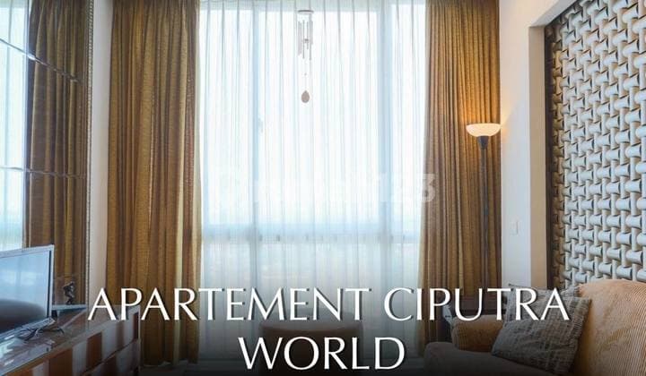 Apartemen 3Br Full Furnish Siap Pakai Via Vue Ciputra World Surabaya Barat Mayjend Sungkono