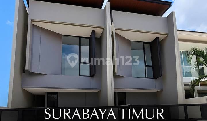 Rumah Modern Minimalis Rungkut Mapan Surabaya Timur