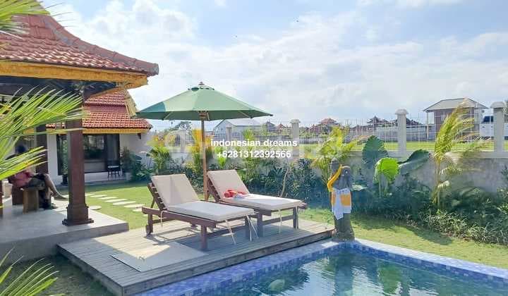 VILLA 2 Bedrooms Munggu Large Garden and Rice Field View