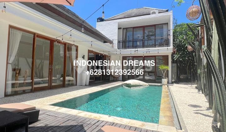 Luxury Villa 3 Br Pererenan Strategic Location Close to the Beach