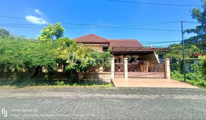 Rumah Gayungsari Barat, dekat TOL, Masjid Agung Surabaya, Cito Royal Plaza