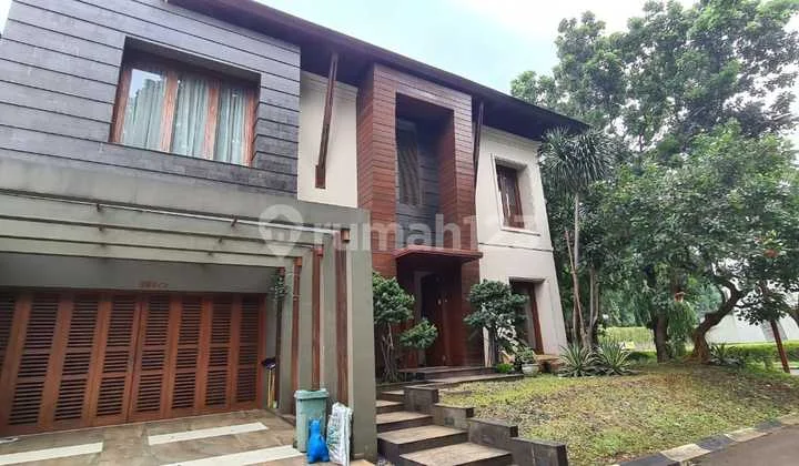 Rumah Besar Dalam Cluster Premium Di Sektor 9 Bintaro Jaya