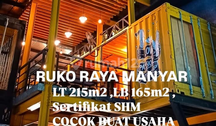 Di Jual Murah Ruko Raya Manyar Termurah