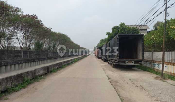 Disewa Tanah Kotak Hoek Luas 8700 M2 di Kompleks Kapuk Berlian