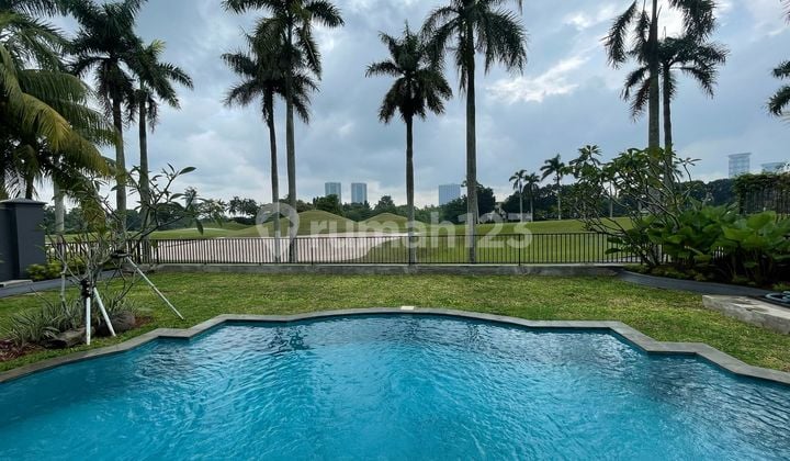 Rumah Mewah Like New View Golf Langsung Taman Golf Lippo Karawaci