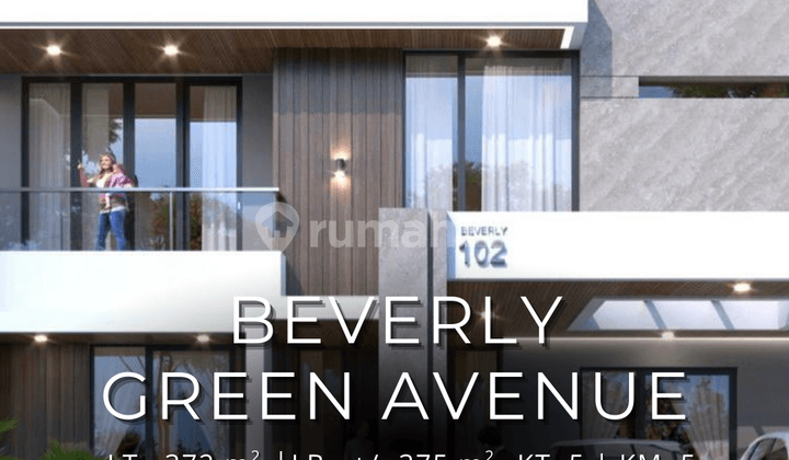 RUMAH ELIT HOOK VIEW LAUT, FULL RENOVASI DI BEVERLY GREEN AVENUE!