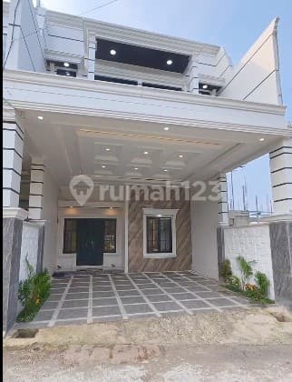 Two-Story House in Cipayung Depok European Style Near Main Road