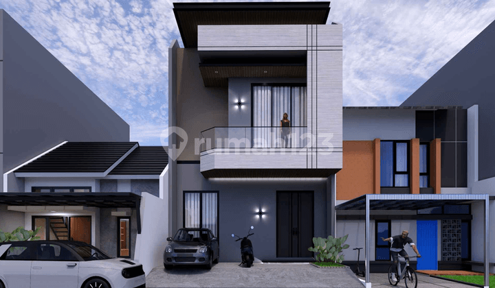 DIJUAL RUMAH BANGUNAN MANDIRI FLAMBOYAN - ALAM SUTERA