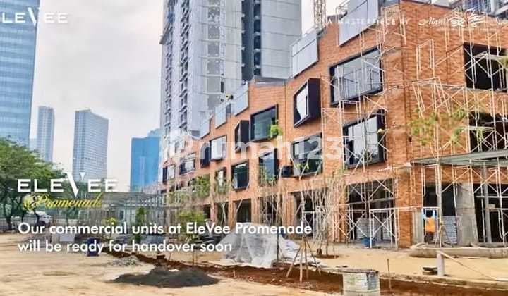 Disewakan ! Ruko Elevee 3 Lantai Promenade di Kawasan Potensial
