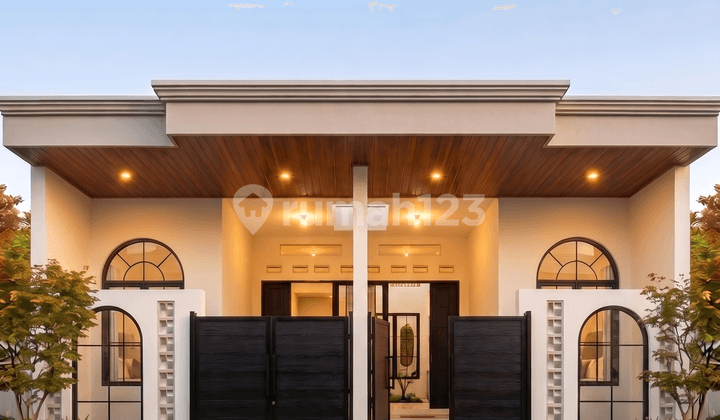 For Sale New House, Ready to Occupy, Strategically Located in Front of Juanda Airport Tourism Market, Starting from Rp. 300 Millions.