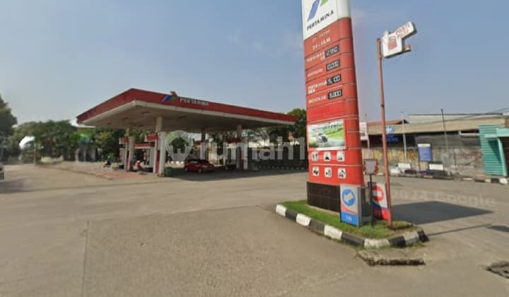 Jual Murah Tanah dan Bangunan Spbu Koja Jl Logistik Lt3.445 M2 Tugu Selatan Jakarta Utara Bawah Harga Pasar