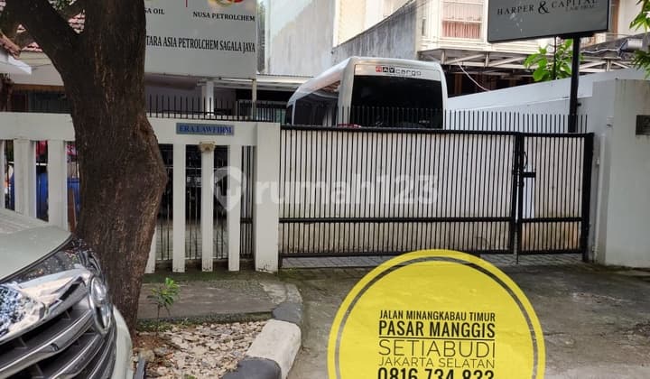 Murahhhh rumah jalan Minangkabau Timur lt318m2 Pasar Manggis Setiabudi Jakarta Selatan
