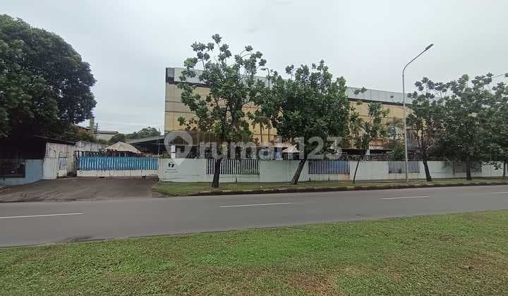 Pabrik dan Kantor Kawasan Industri Jababeka LT 13.610 M2 Akses Kontainer 40 Feet Jalan Jababeka Raya Pasirgombong Cikarang Utara Bekasi Bawah Harga Pasar