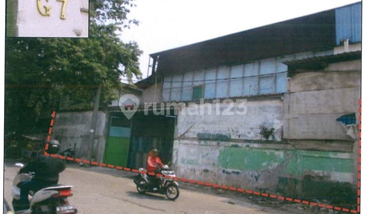 Jual MURAH Gudang Komplek Pergudangan Miami LT634M2 Dekat Jl Kamal Raya Tegal Alur Kalideres Jakarta Barat