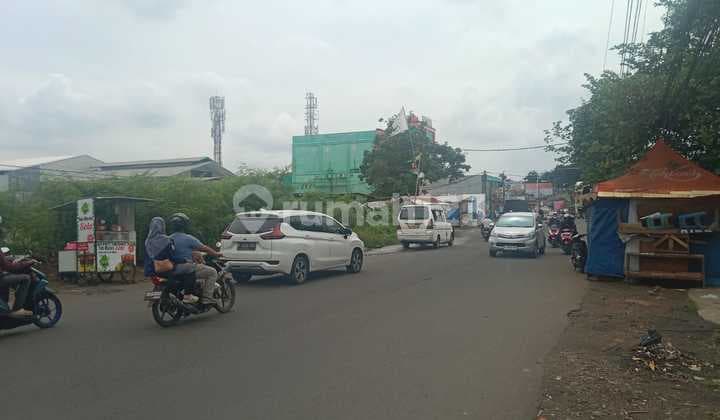 Tanah Luas Murah Pinggir Jalan Raya Aria Putra Kedaung Pamulang LT 8.740 M2 Tangerang Selatan Bawah Harga Pasar