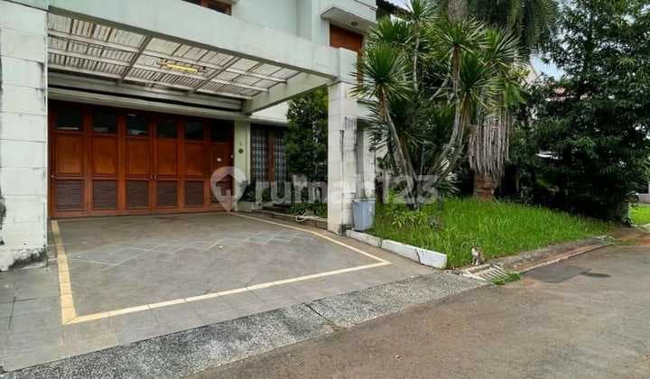 Rumah Depan Taman Bebas Banjir Di Cluster Bintaro Jaya Sektor 9