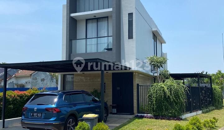 Secondary Corner House Fully Furnished In Graha Raya Bintaro Jaya