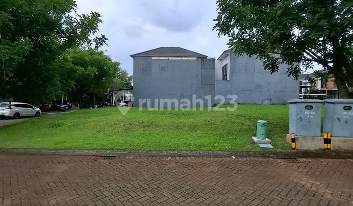 Kavling Siap Bangun Bebas Banjir Hoek Di Cluster Bintaro Jaya