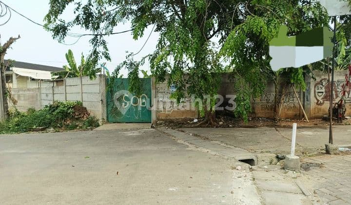 Tanah Utk Usaha Di Jelupang, Hadap Jalan Raya, Strategis, Bs Nego