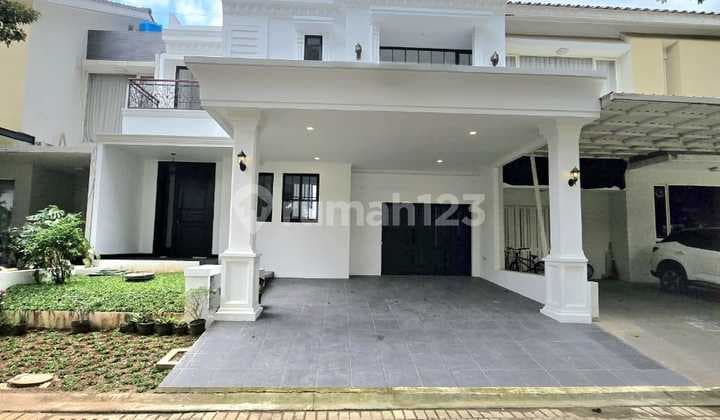 Rumah Baru Dengan Kolam Renang Luas Ada Balkon Di Bintaro