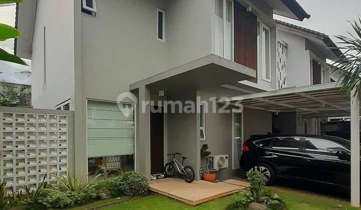 Rumah Semi Furnished Hadap Timur Di Cluster Eksklusif Di Bintaro