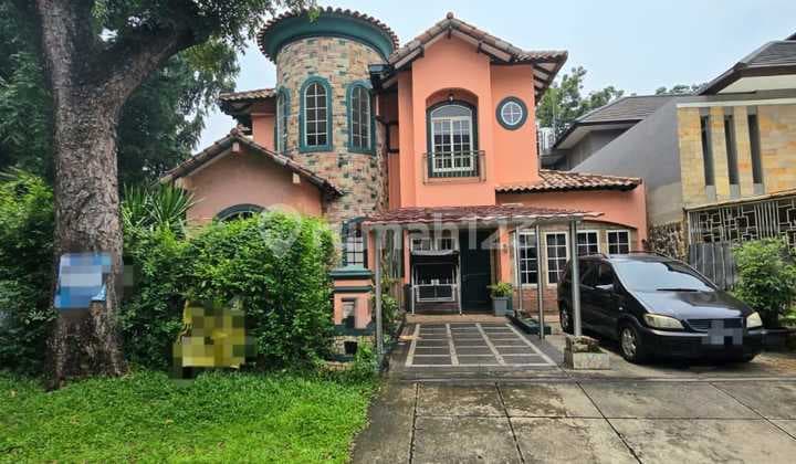 Rumah Eroupean Classic Bebas Banjir Lokasi di Bintaro Sektor 9