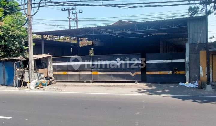 Dijual MURAH Gudang Siap Pakai Raya Kletek, Sidoarjo, dekat Trosobo, Sepanjang, Waru